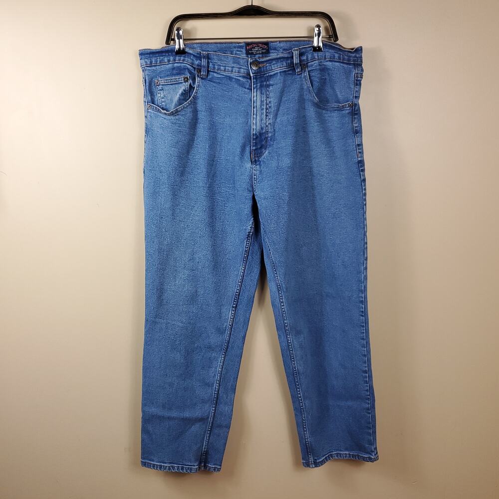 Architect Light Wash Relaxed Fit Straight-Leg Jeans Size 38x29